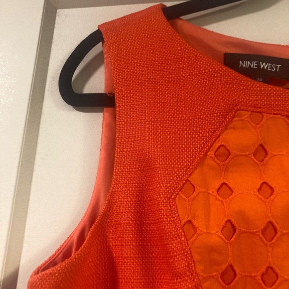 NWOT - Nine West Dress, size 10, zipper back. Vintage style! Cocktail/midi dress - Picture 2 of 11